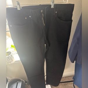 H&M black jeans waist 34